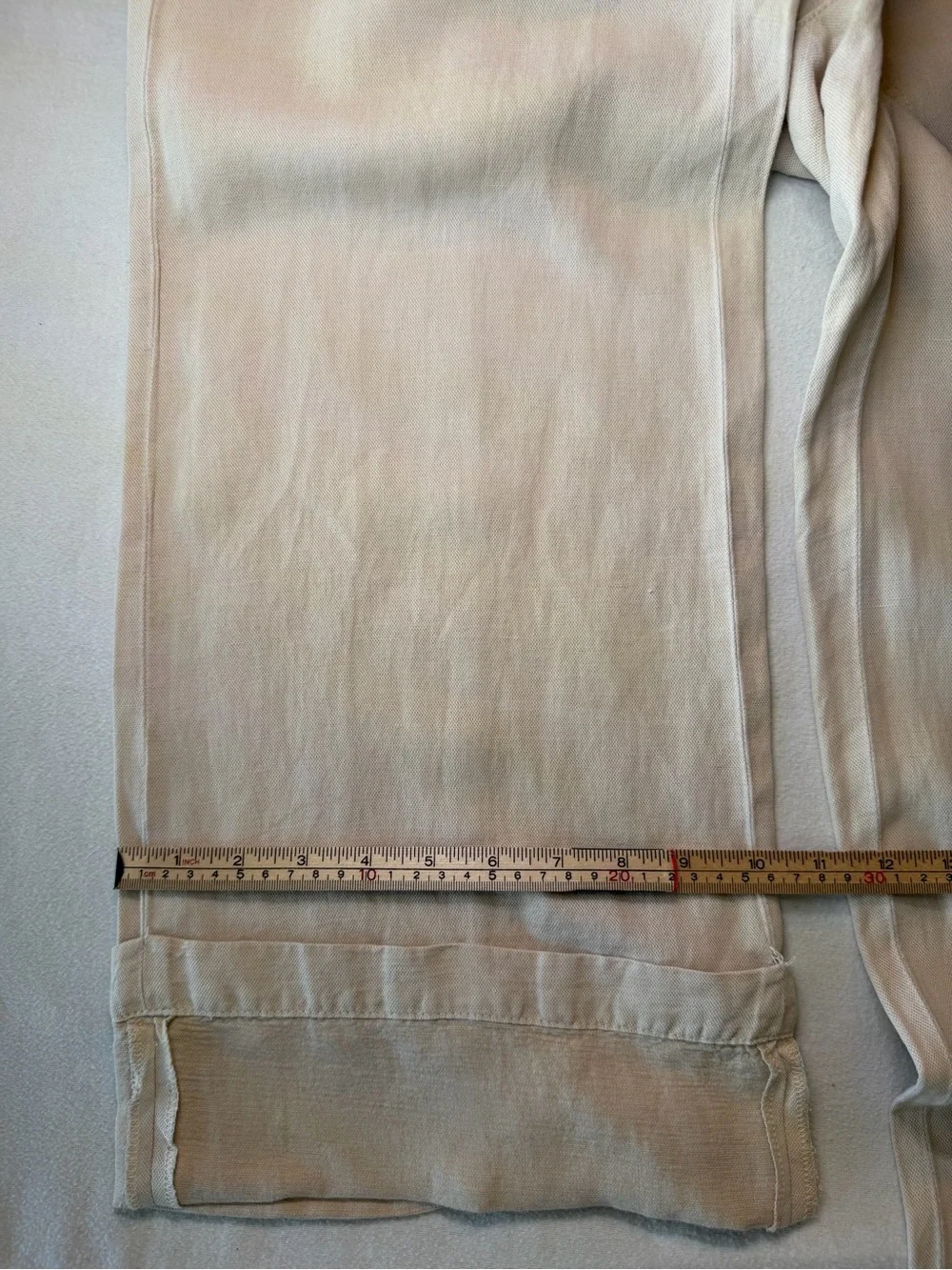 Calypso St Barth Relaxed Drawstring Wide-Leg Women's Capris in Cream/taupe